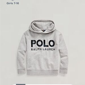 Polo Ralph Lauren Branded Hoodie Size Youth XL